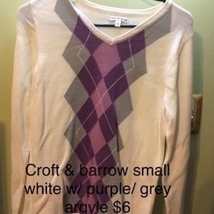 Croft and barrow long sleeve sweater